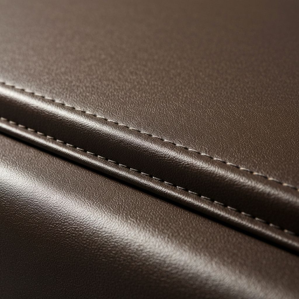 Close-up of premium spa cover material showing quality craftsmanship